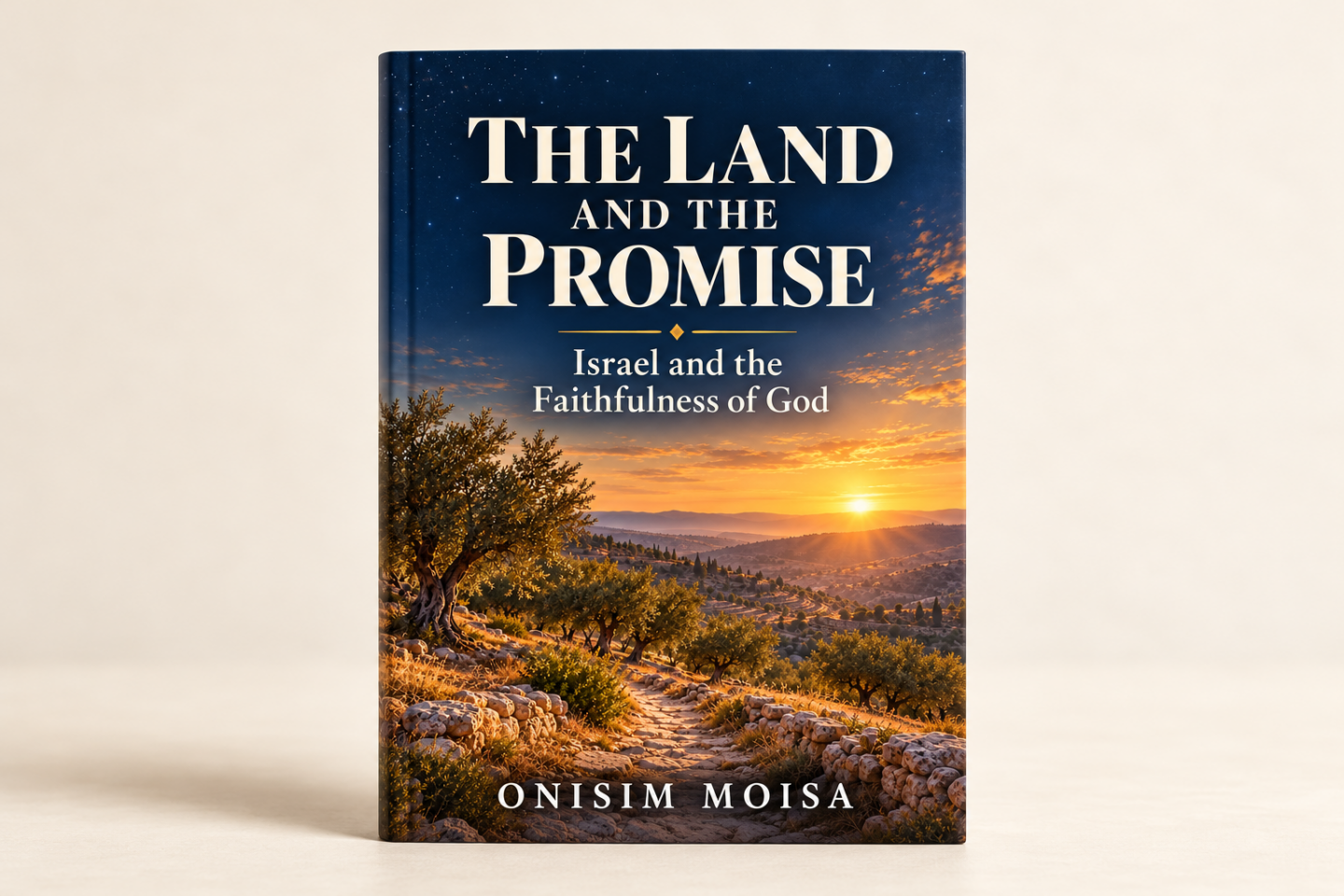 The Land and the Promise by Onisim Moisa, a book exploring God’s promise to Israel