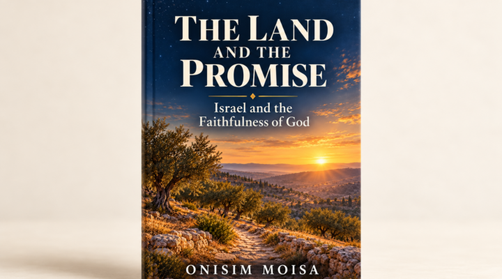 The Land and the Promise by Onisim Moisa, a book exploring God’s promise to Israel